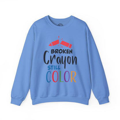 Broken Crayon Still Color - Sweatshirt