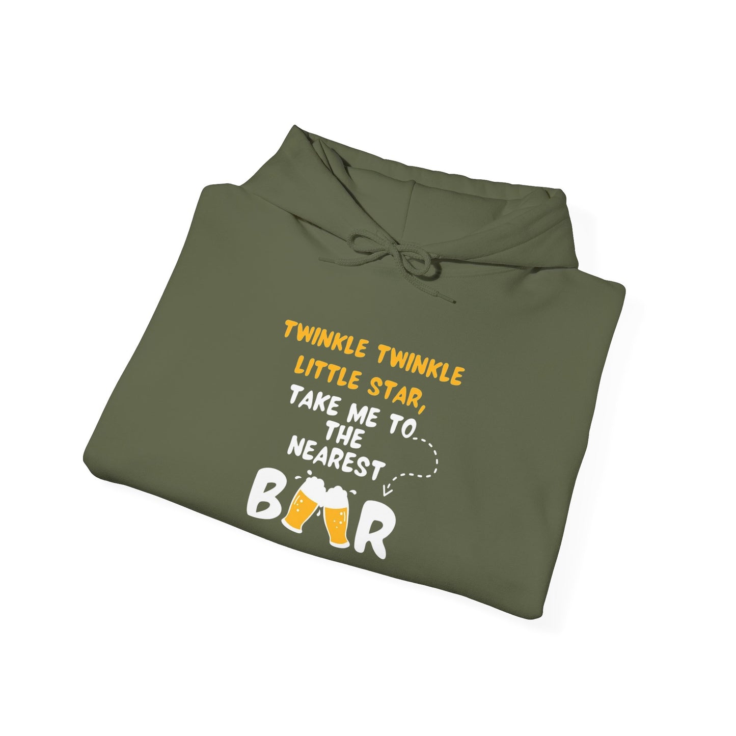 Twinkle Twinkle litter star take me to the nearest bar -  Hoodie