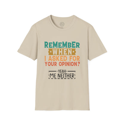Remember? - T-Shirt