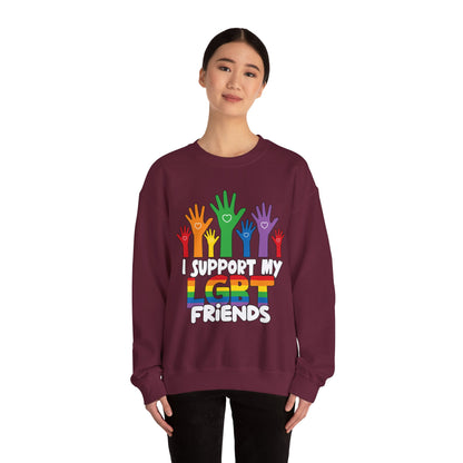 I support LGBT Friends - Sweatshirt