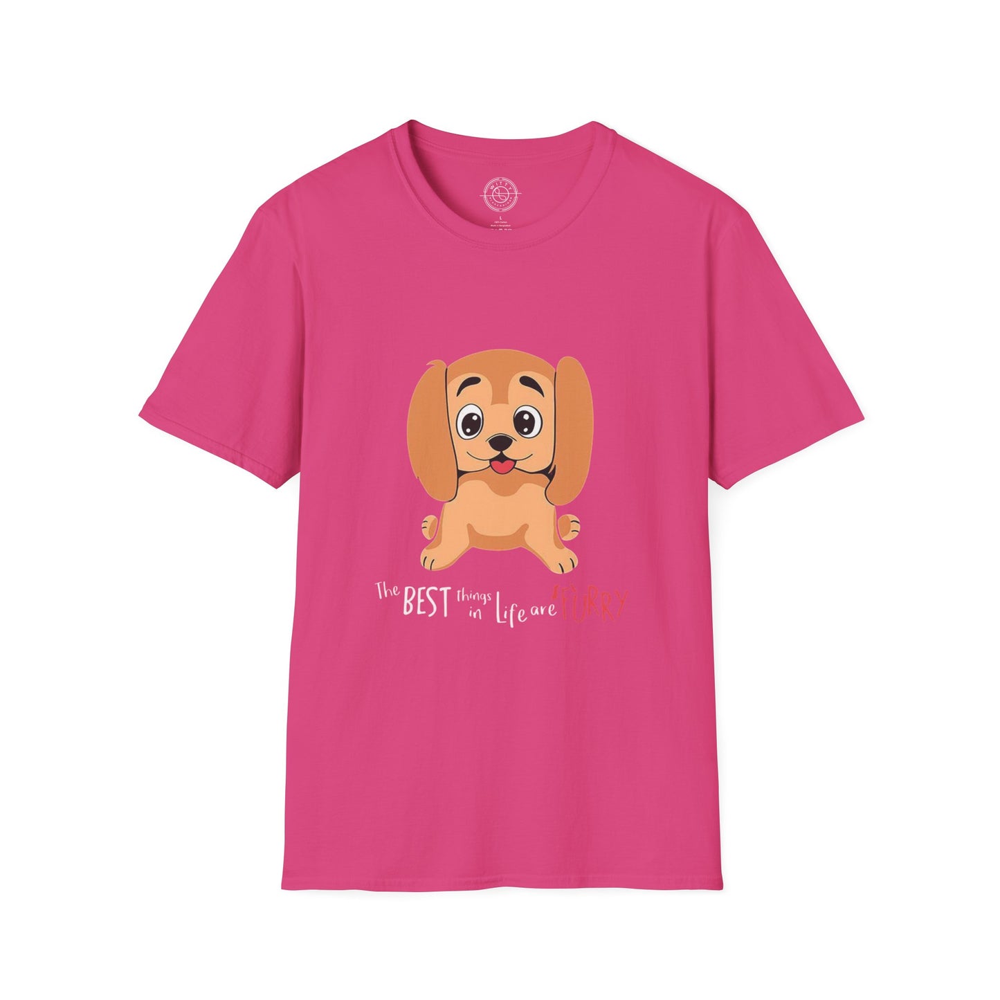 The best things in life are FURRY - T-Shirt
