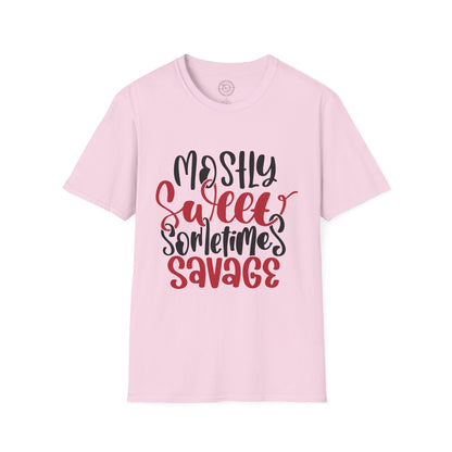 Mostly Sweet Sometimes Savage - T-Shirt