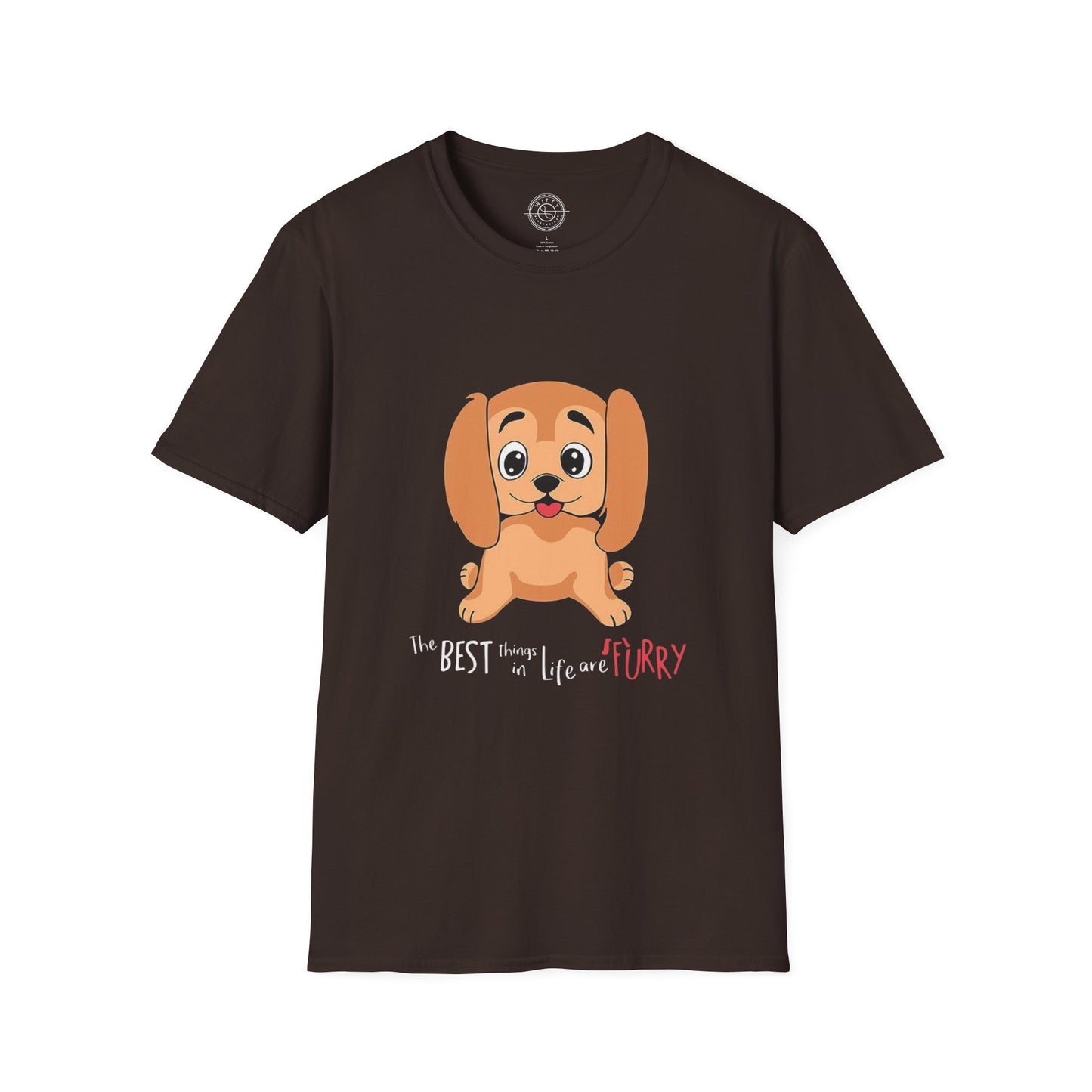 The best things in life are FURRY - T-Shirt