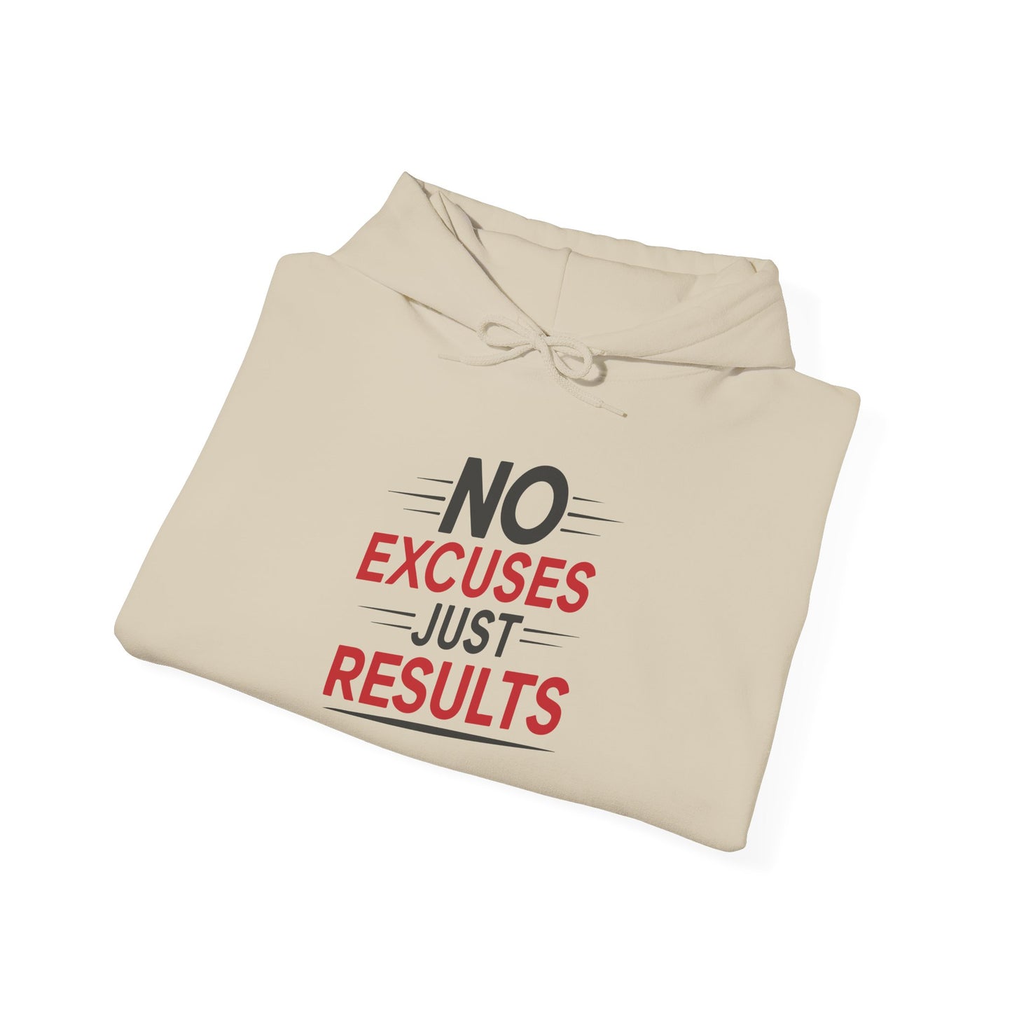 No Excuses Just Results - Hoodie
