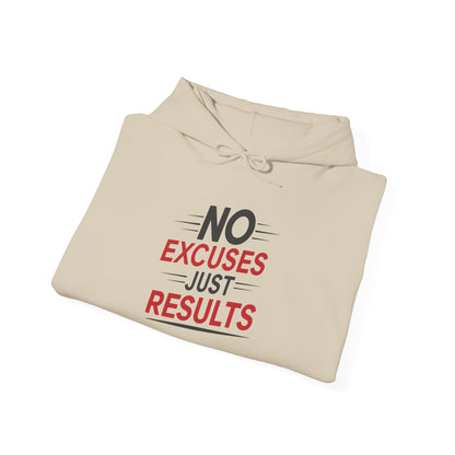 No Excuses Just Results - Hoodie