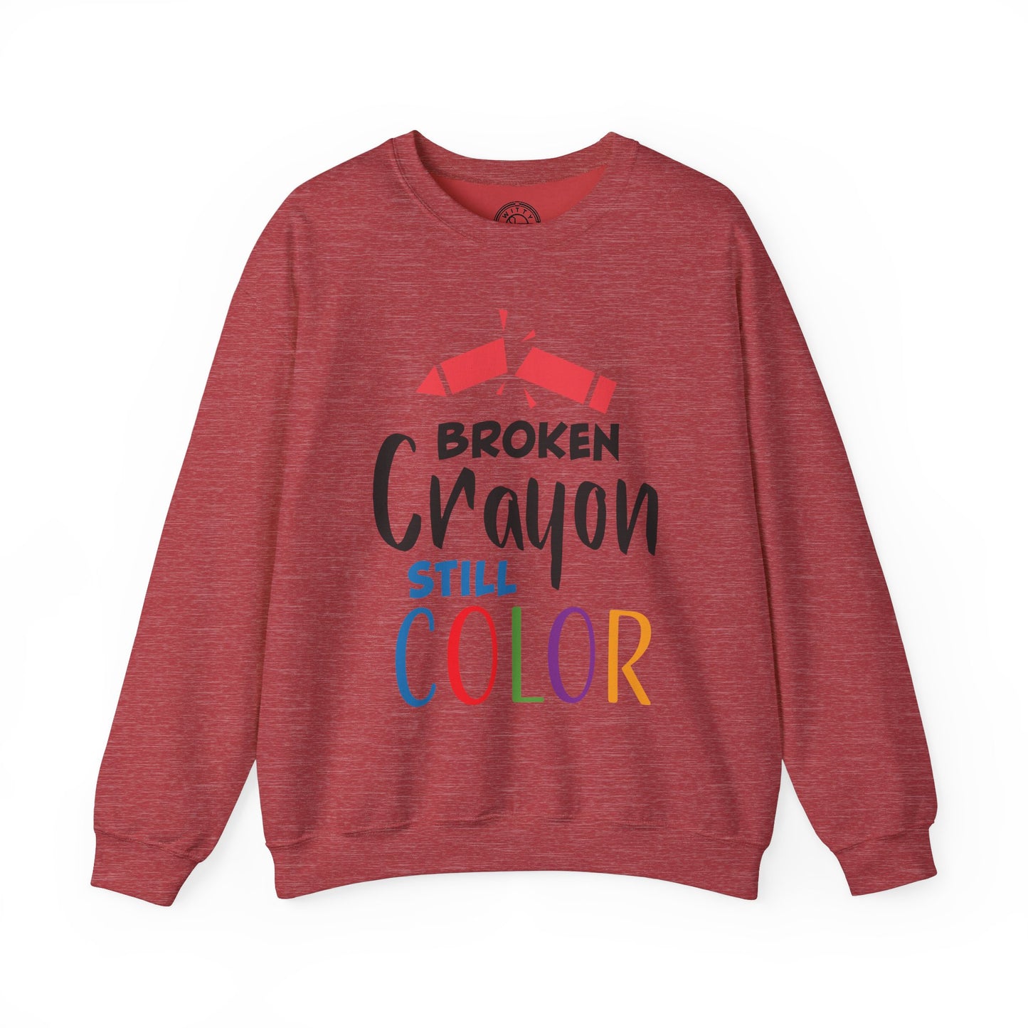 Broken Crayon Still Color - Sweatshirt