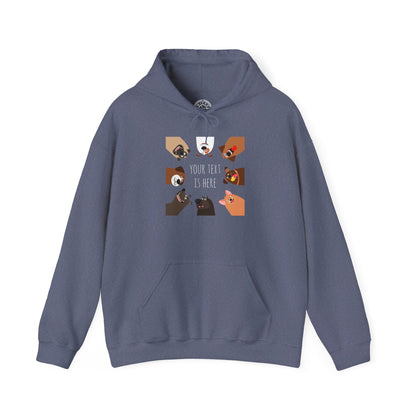 Your text is here -  Hoodie