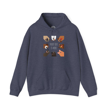 Your text is here -  Hoodie