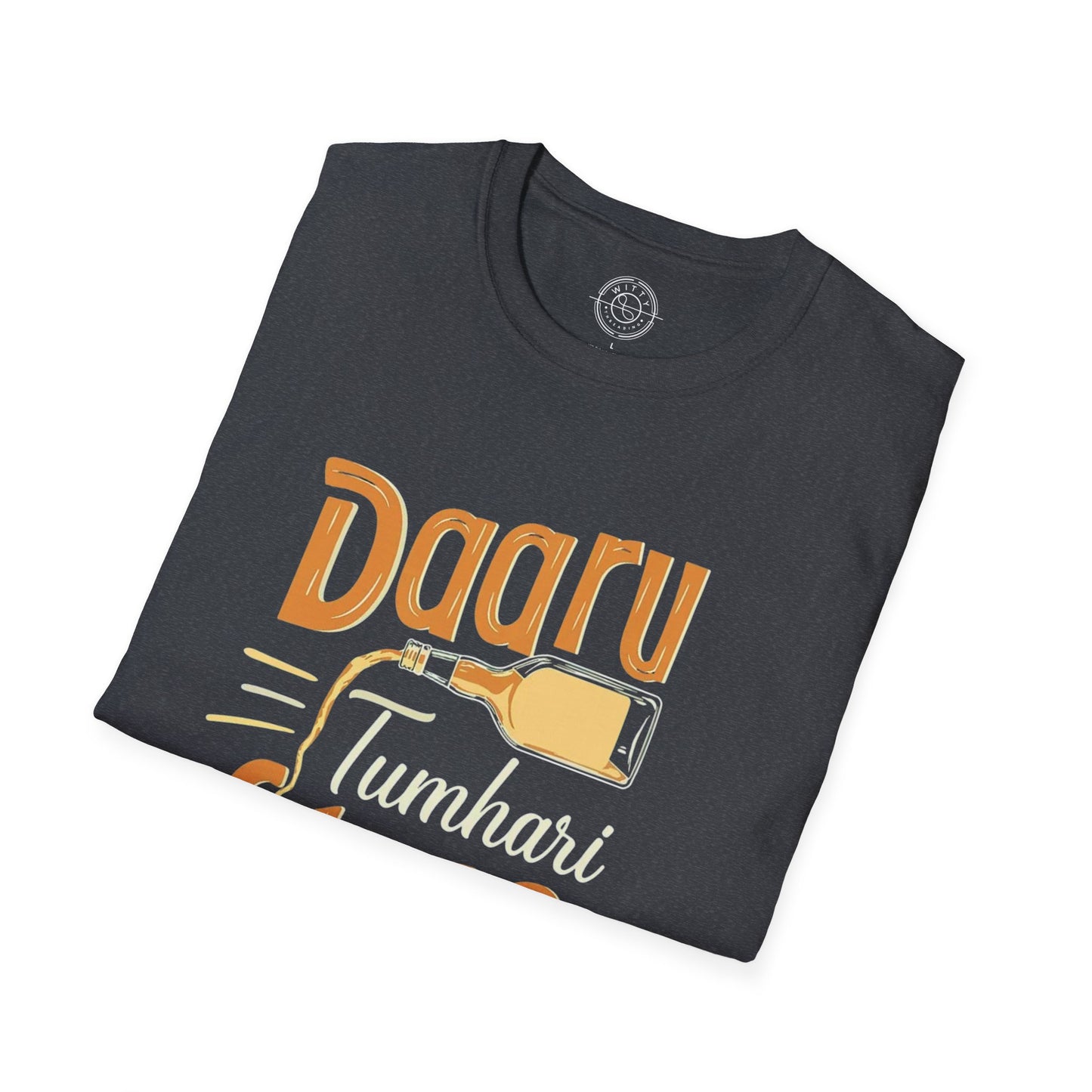 Daru Tumhari Glass Humara - T-Shirt