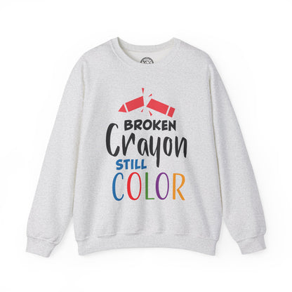 Broken Crayon Still Color - Sweatshirt
