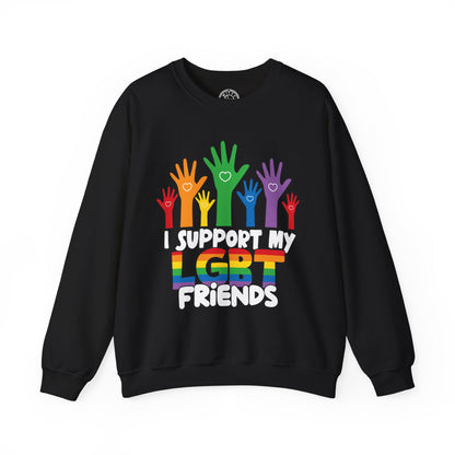 I support LGBT Friends - Sweatshirt