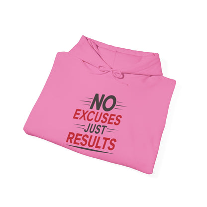 No Excuses Just Results - Hoodie