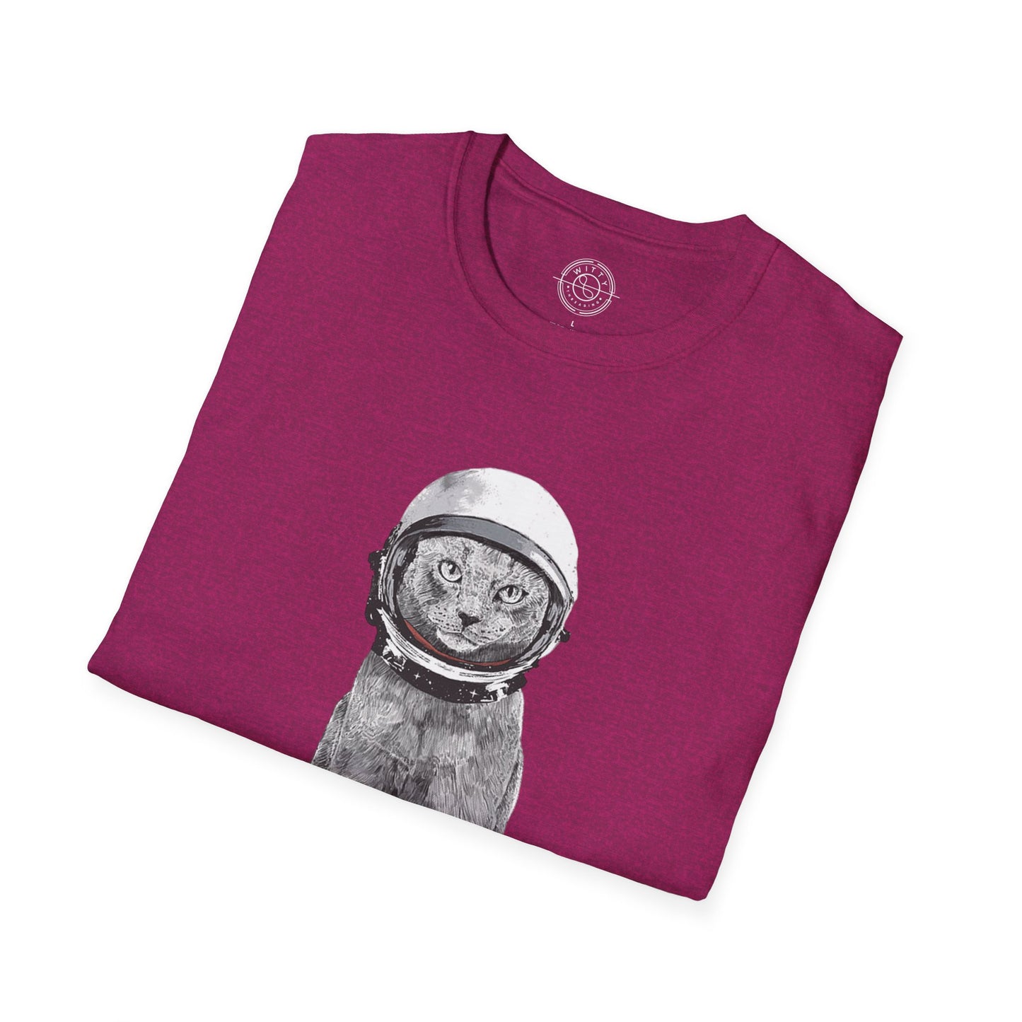 Cat with a Helmet - T-Shirt
