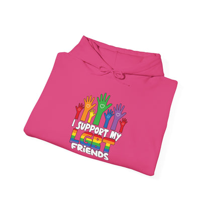 I support LGBT Friends - Hoodie