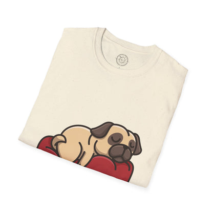 Sleeping Pug  - T-Shirt