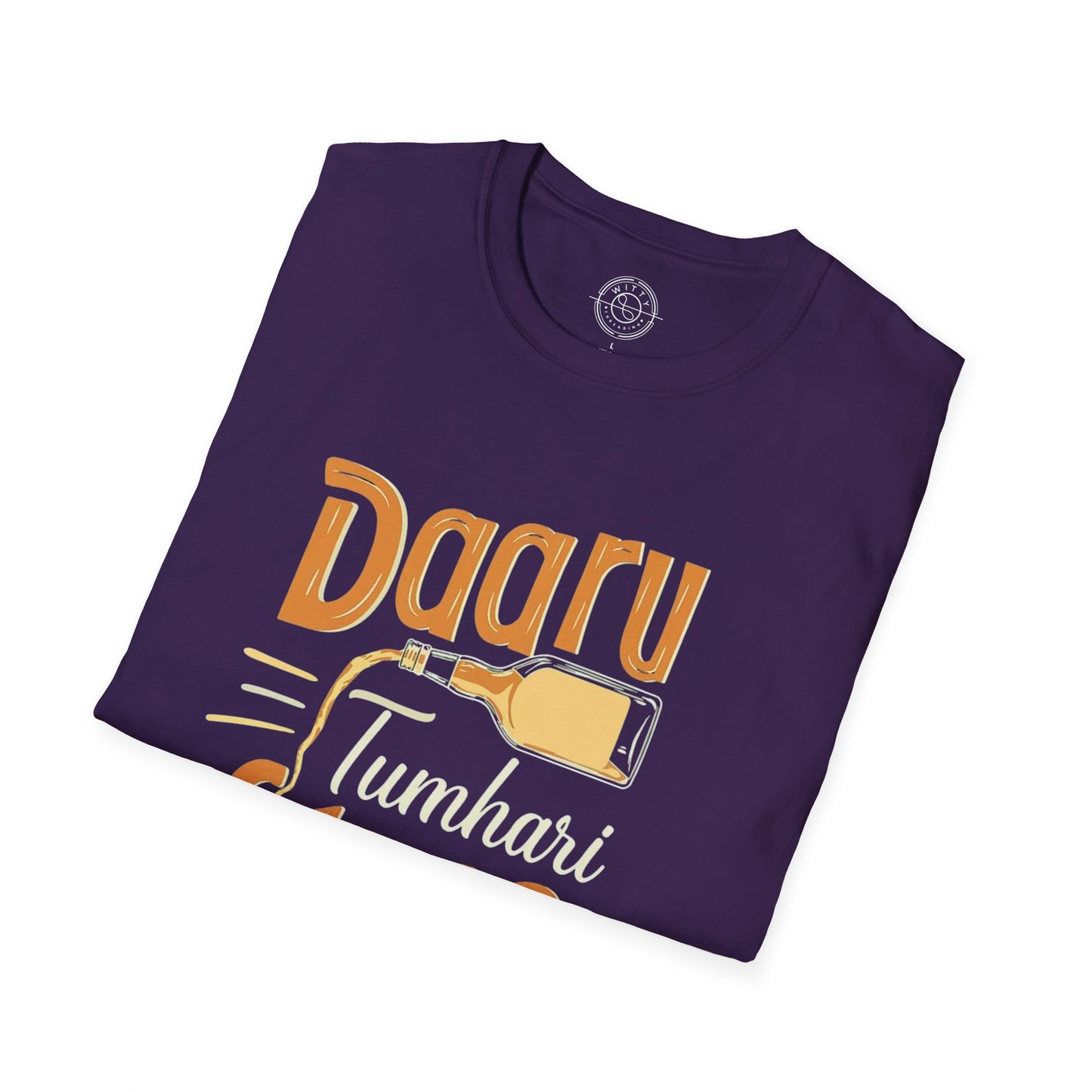 Daru Tumhari Glass Humara - T-Shirt