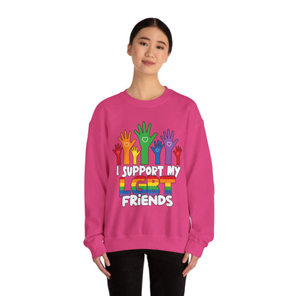 I support LGBT Friends - Sweatshirt