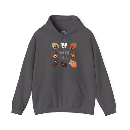 Your text is here -  Hoodie