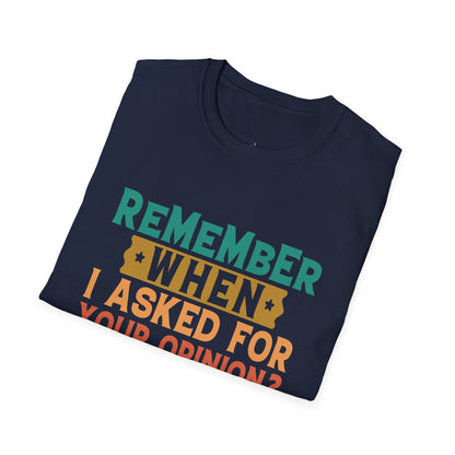 Remember? - T-Shirt