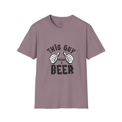 This Guy Needs a Beer - T-Shirt