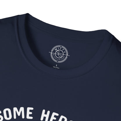 Some heroes walk on 4 legs - T-Shirt