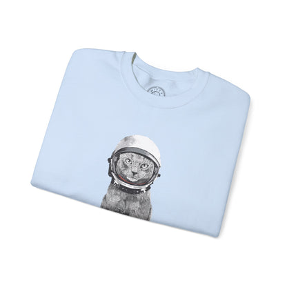 Cat with a Helmet - Sweatshirt