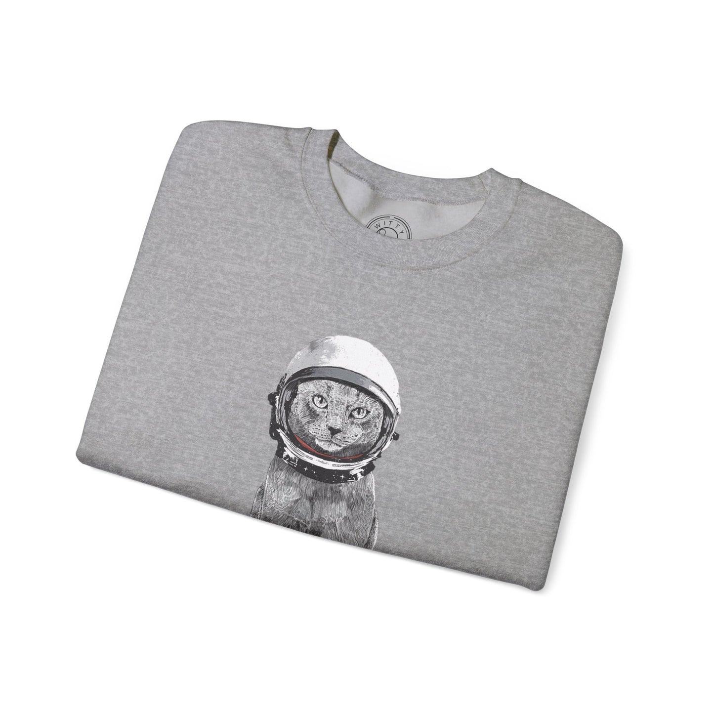 Cat with a Helmet - Sweatshirt