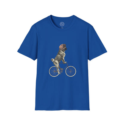 Dog on a Bicycle - T-Shirt