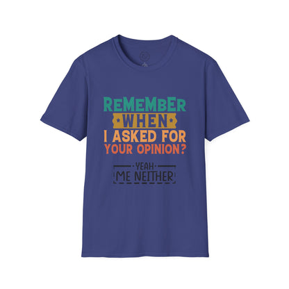 Remember? - T-Shirt