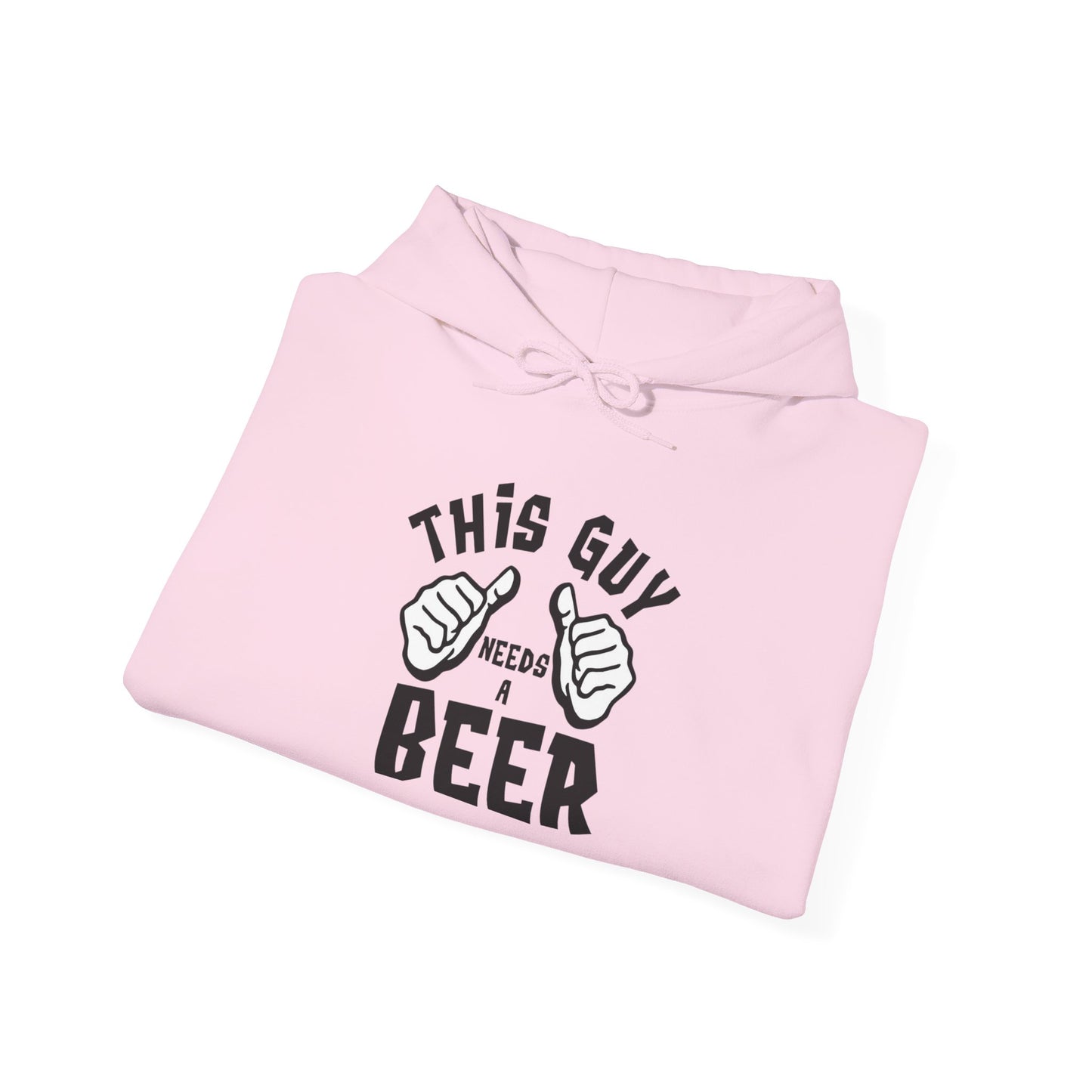 This guy needs a BEER - Hoodie