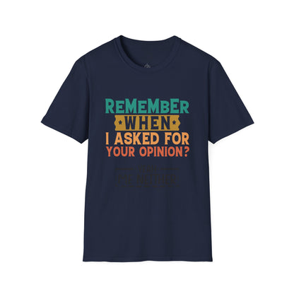Remember? - T-Shirt