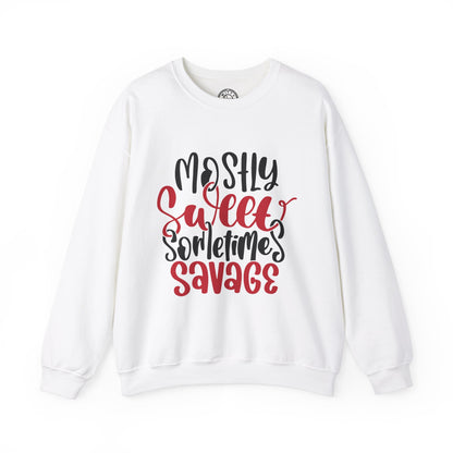 Mostly Sweet Sometimes Savage - Sweatshirt